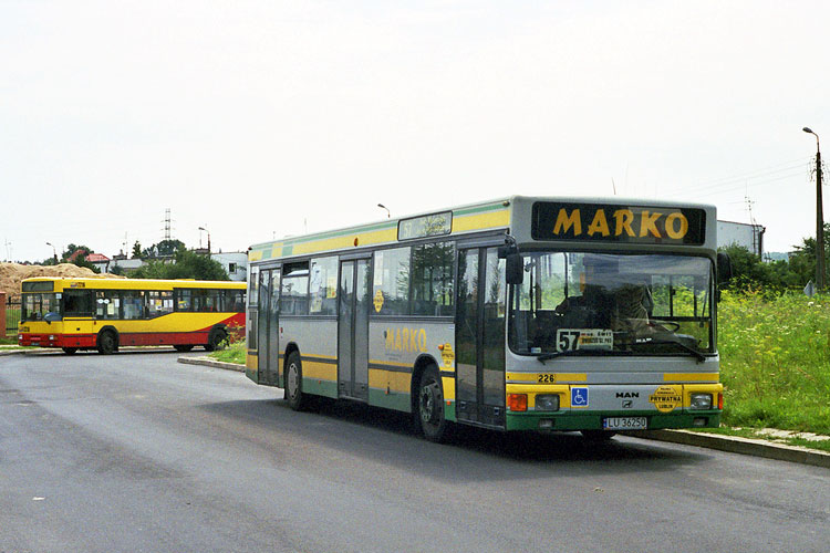 226
ex Stadtwerke Kempten #64 | 01.2007 sprzedany do prywaciarza kursującego na trasie Warszawa-Otwock

