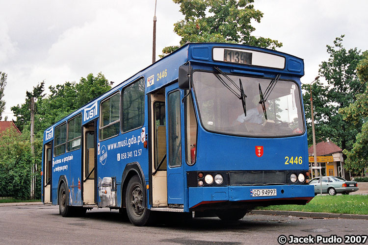 Jelcz M11 #2446
M11 w reklamie to w Gdańsku rzadkość i rarytas. A w Lublinie...
