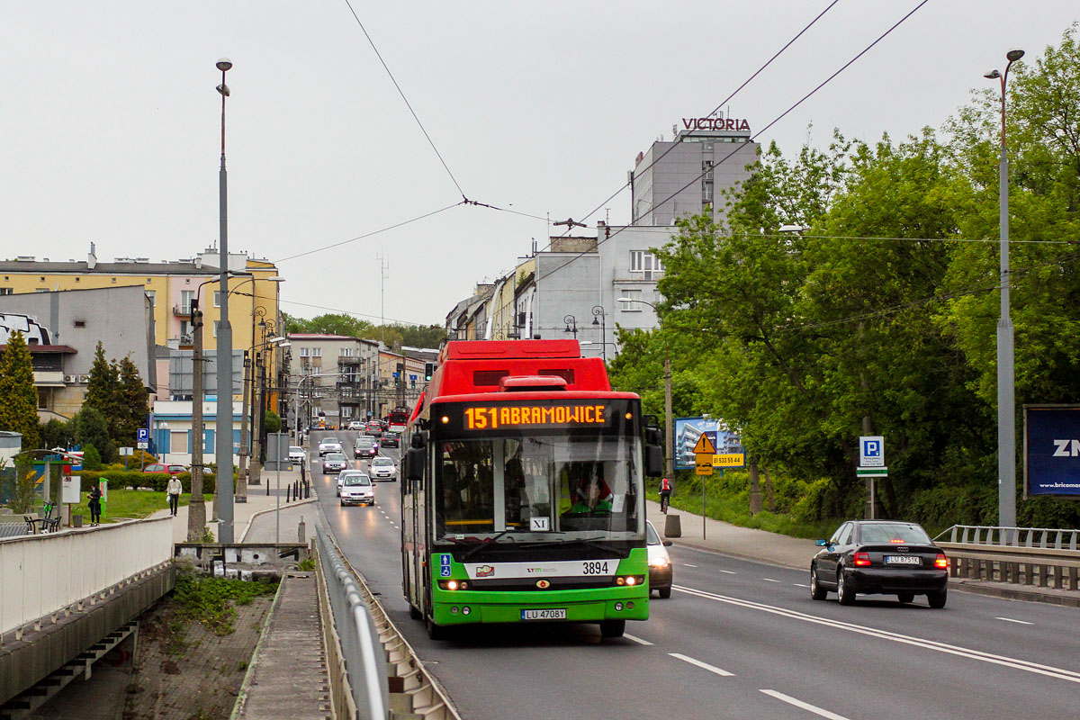3894
Przez al. Piłsudskiego przejeżdża większość lubelskich linii trolejbusowych.
