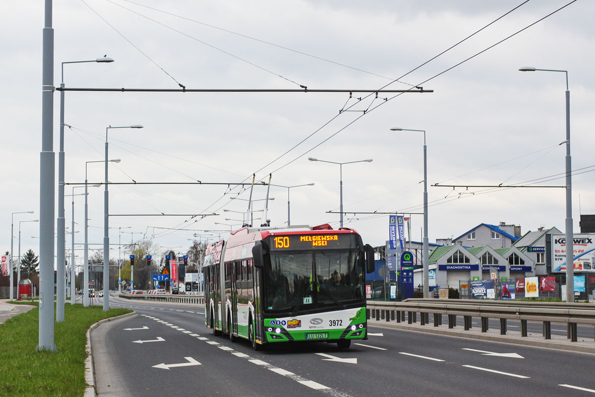 3972
Najnowszy odcinek sieci na al. Kraśnickiej.
