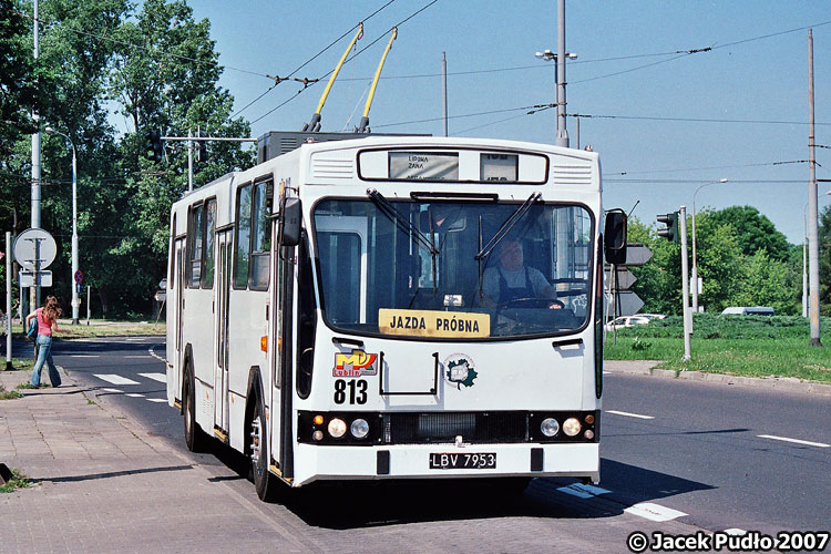 813
Jazda próbna po remoncie. Biały - kolor wiecznie modny.
