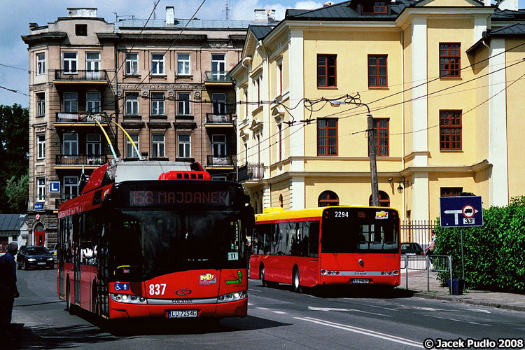 837
Wczoraj kolejne autobusy spod znaku jamnika powiedziały w Lublinie 'Dzień dobry'.
