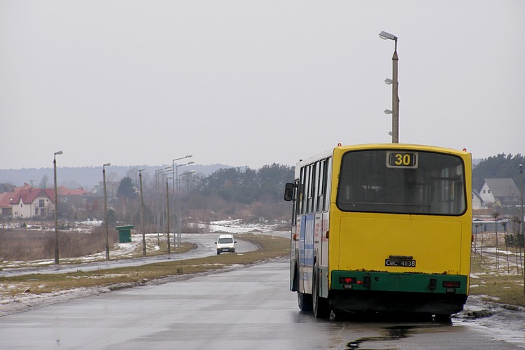 Jelcz M11 #584
W tle widać przystanek i pętle os. Słoneczna
