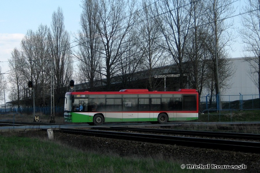 2385 - remont przejazdu na Turystycznej
Autosan na przecięciu ulicy Kasprowicza z linią kolejową nr 7.
