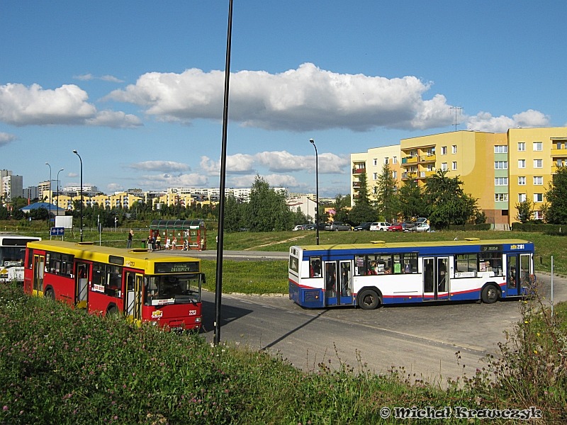 2213 i 2181
Dawne "darmobusy": 2213 woził klientów Carrefoura, 2181 - Tesco.
