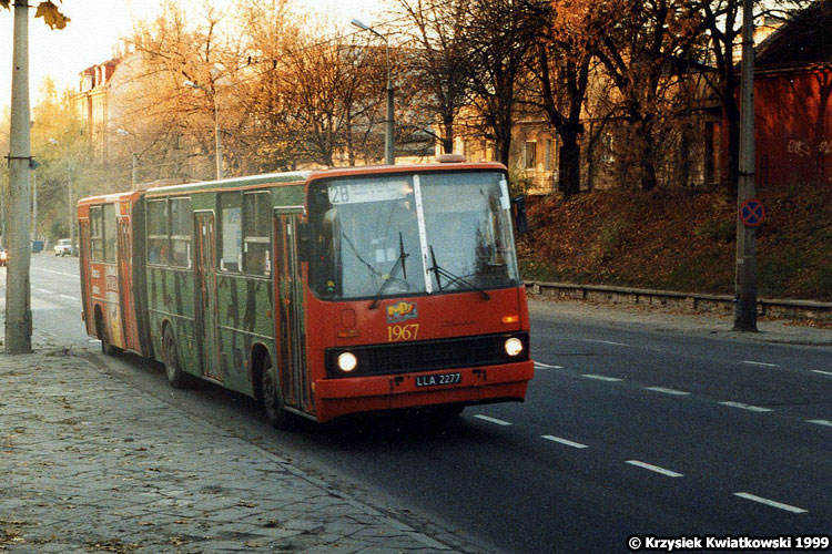 1967
Reklama piwa Perła. Podobną woził 2041.
