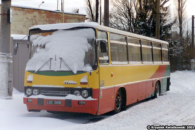 2236
Turystyczny ikarus zakupiony w 1998 roku nie nasłużył się zbyt wiele w MPK. Poza epizodem na linii 79 w 2003 roku kursował wyłącznie na przewozach pracowniczych i wynajmach, aż do kasacji w 2008. 
