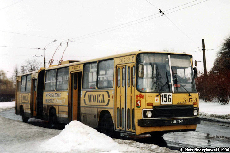 789
Przegubowy elektryczny ikarus na Majdanku.
