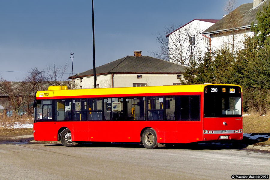 2300
Autobusem 2300 jest Solaris. Autobusem 2400 będzie Sancity lub Citaro. Ciekawe czym będzie 2500?
