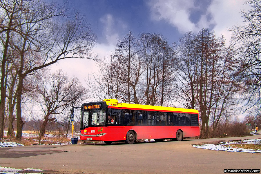 2308
Po każdej zimie stan dróg w mieście woła o pomstę do nieba. O tych podmiejskich lepiej już nie wspominać. Solaris na 25 mógł wytelepać się za cały rok.
