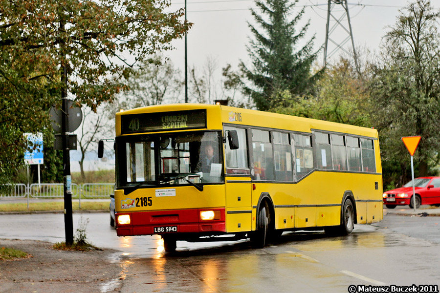 2185
Jeden z trzech ostaniach, żółtych autobusów w MPK. Więcej już takich nie będzie.
